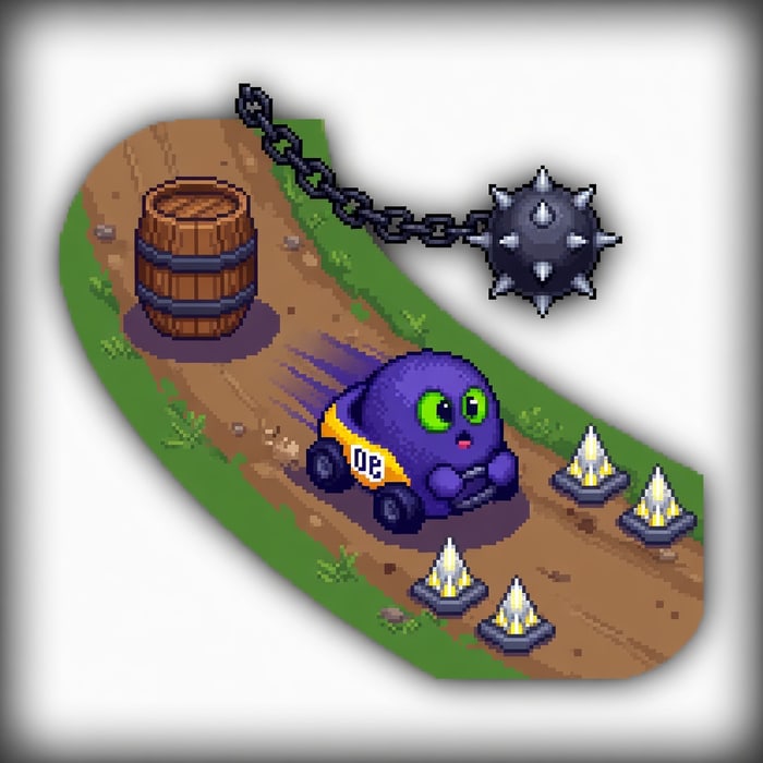 Dodge obstacles